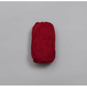 Rauma - Finull - uldgarn - Mrk rd 4435 - 50g