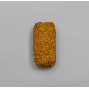 Rauma - Finull - uldgarn - Mrk sennepsgul 4076 - 50g
