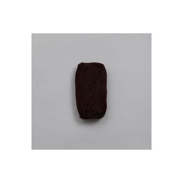 Rauma - Finull - uldgarn - Mrk brun 4422 - 50g