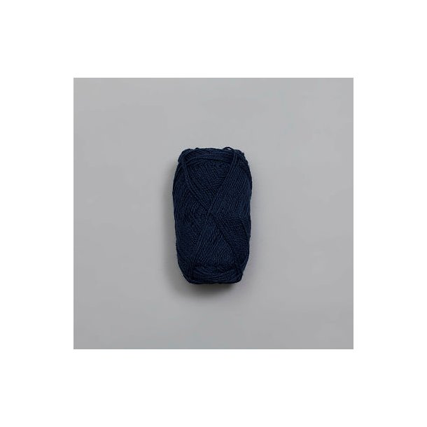 Rauma - Finull - uldgarn - Mrk bl 4449 - 50g
