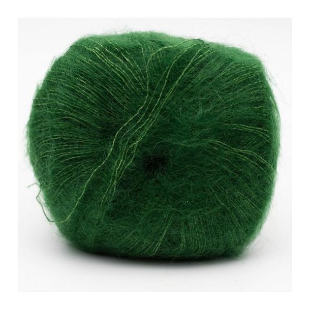 *Kremke Soul Wool - Silky Kid Mohair garn - Flaske grn (13_314) - 25g