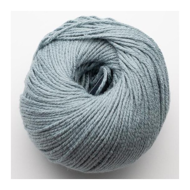 Kremke Soul Wool - Morning Salutation Vegan - bomuld/lyocell garn - Fog (28) - 50g