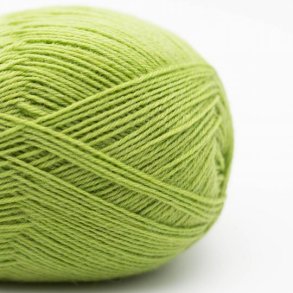 Kremke Soul Wool - Edelweiss Classic 4ply - uld/strmpegarn - Forrs grn 414 - 100g