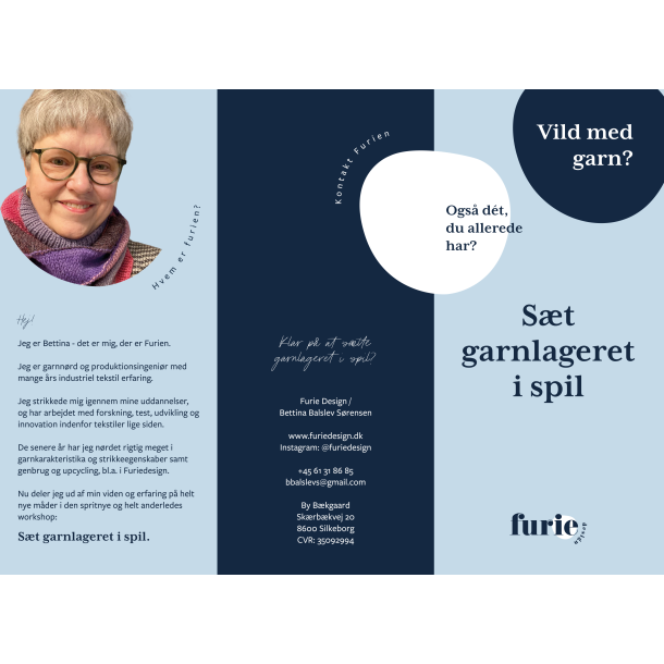 Workshop med Furie Design - S�t dit garnlager i spil
