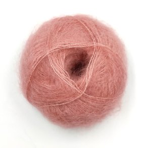 Mohair by Canard - Brushed Lace Silkmohair garn - Rustik Rosa 3022 - 25g