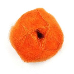 Mohair by Canard - Brushed Lace Silkmohair garn - Appelsin 3027 - 25g