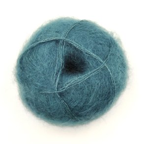 Mohair by Canard - Brushed Lace Silkmohair garn - Petrol 3033 - 25g