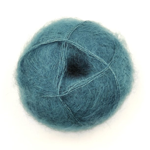 Mohair by Canard - Brushed Lace Silkmohair garn - Petrol 3033 - 25g