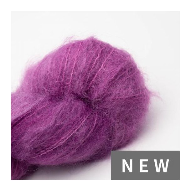 Cowgirlblues - Fluffy Mohair garn Solids - Girls Night - 100g