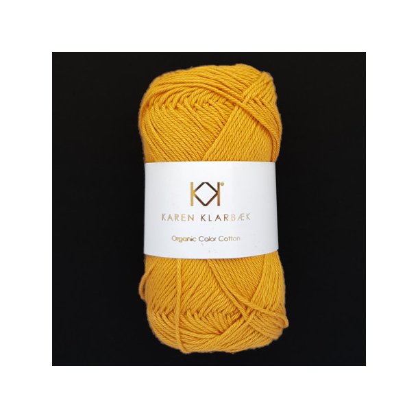 Karen Klarbk - 8/4 kologisk bomuldsgarn - Golden Curry 0076 - 50g