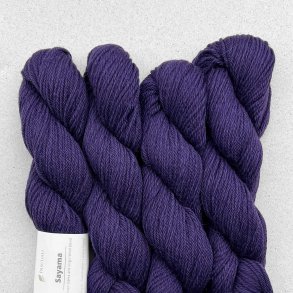 Pascuali - Sayama - lama/hjlandsuld garn - Grape 321 - 50g