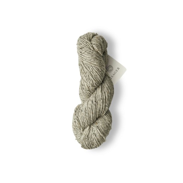 Isager - Aran Tweed - Uldgarn - Grey - 100g