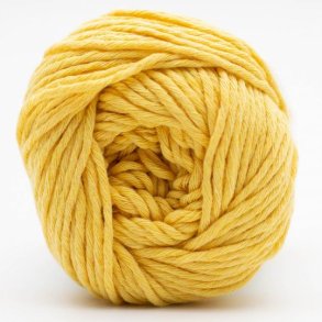 *Kremke Soul Wool - Karma Cotton - Recycled bomuldsgarn - Gul (02) - 50g