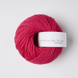Knitting for Olive - Heavy Merino - Merino uldgarn - Bellispink - 50g