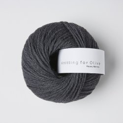 Knitting for Olive - Heavy Merino - Merino uldgarn - Midnat - 50g