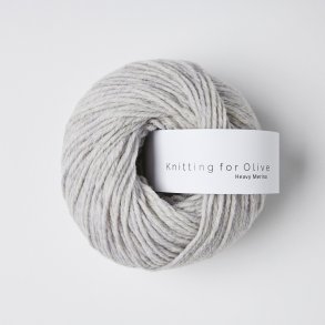 Knitting for Olive - Heavy Merino - Merino uldgarn - Perlegr� - 50g