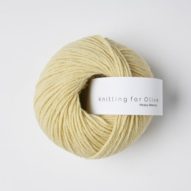 Knitting for Olive - Heavy Merino - Merino uldgarn - St�vet Banan - 50g