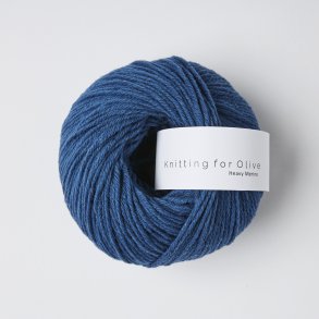 Knitting for Olive - Heavy Merino - Merino uldgarn - Bl�mejse - 50g