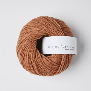 Knitting for Olive - Heavy Merino - Merino uldgarn - Kobber - 50g