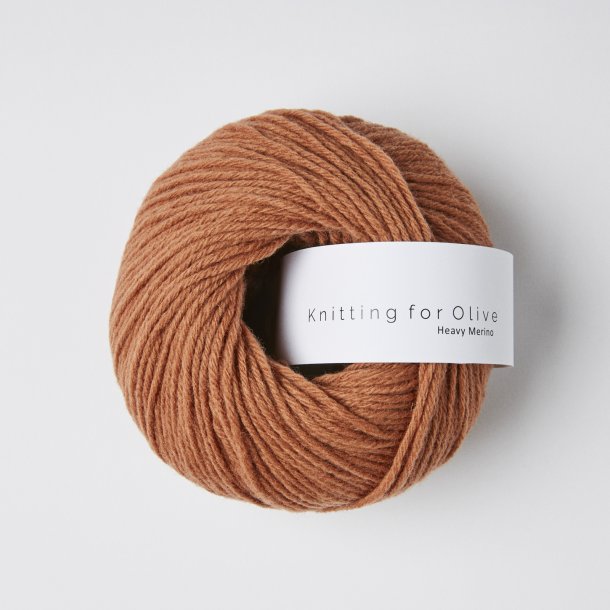 Knitting for Olive - Heavy Merino - Merino uldgarn - Kobber - 50g