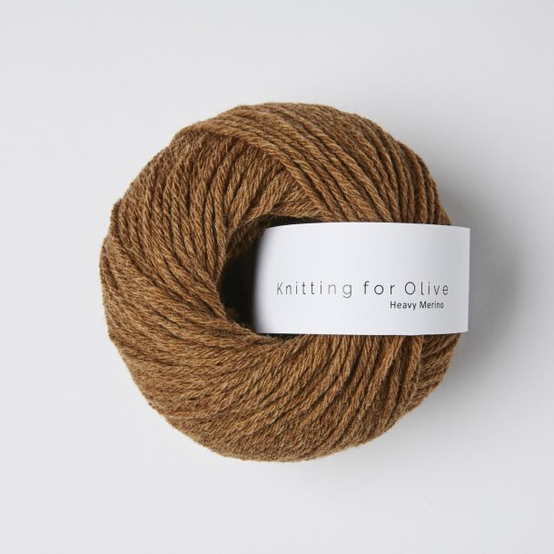 Knitting for Olive - Heavy Merino - Merino uldgarn - Lys Cognac - 50g