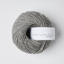 Knitting for Olive - Heavy Merino - Merino uldgarn - Regnvejrsdag - 50g