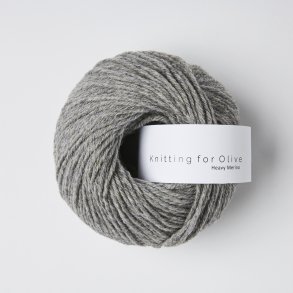 Knitting for Olive - Heavy Merino - Merino uldgarn - Regnvejrsdag - 50g