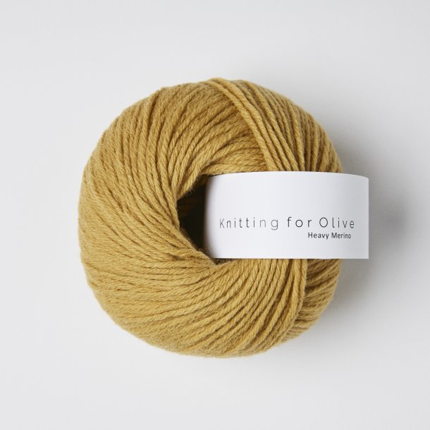 Knitting for Olive - Heavy Merino - Merino uldgarn - St�vet Honning - 50g