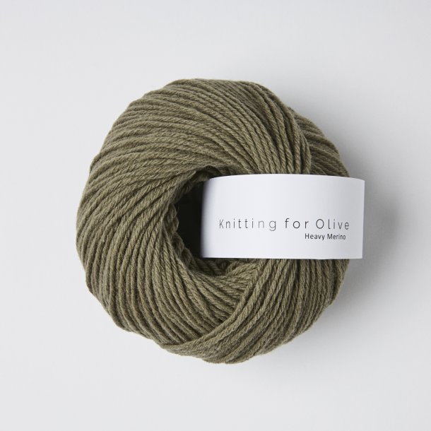 Knitting for Olive - Heavy Merino - Merino uldgarn - Stvet Oliven - 50g