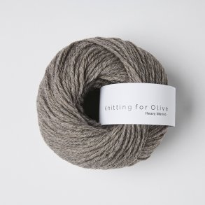 Knitting for Olive - Heavy Merino - Merino uldgarn - St�vet Elg - 50g