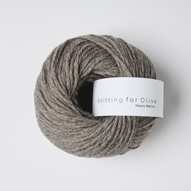 Knitting for Olive - Heavy Merino - Merino uldgarn - St�vet Elg - 50g