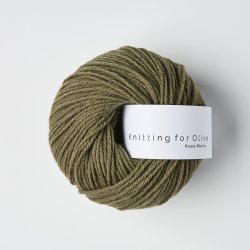 Knitting for Olive - Heavy Merino - Merino uldgarn - St�vet Oliven - 50g