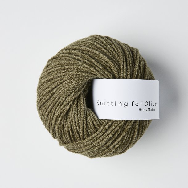 Knitting for Olive - Heavy Merino - Merino uldgarn - St�vet Oliven - 50g