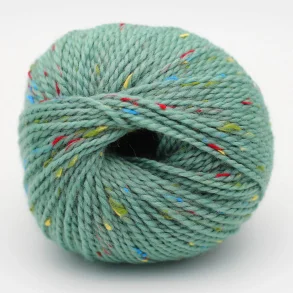 BC Garn - Hamelton Tweed 1 GOTS - uldgarn - Pastel Green (32) - 50g