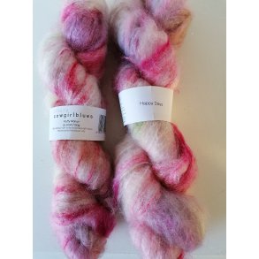 Cowgirlblues - Fluffy Mohair garn Gradient - Happy Days - 100g
