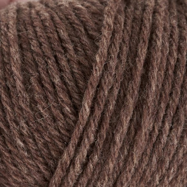 Knitting for Olive - Heavy Merino - Merino uldgarn - M�rk Cognac - 50g