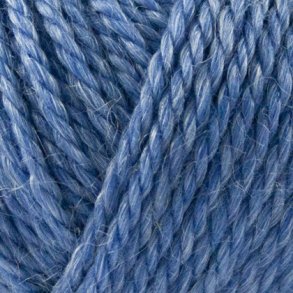 Onion Garn - No.6 Organic Wool + Nettles - uld/nldefiber garn - Himmelbl 629 - 50g