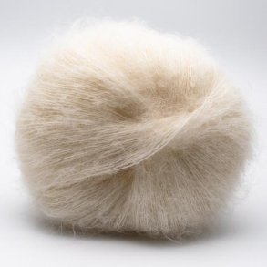 Kremke Soul Wool - Baby Silk Lace Solid - alpaca/silke garn - Hvid (2150) - 25g