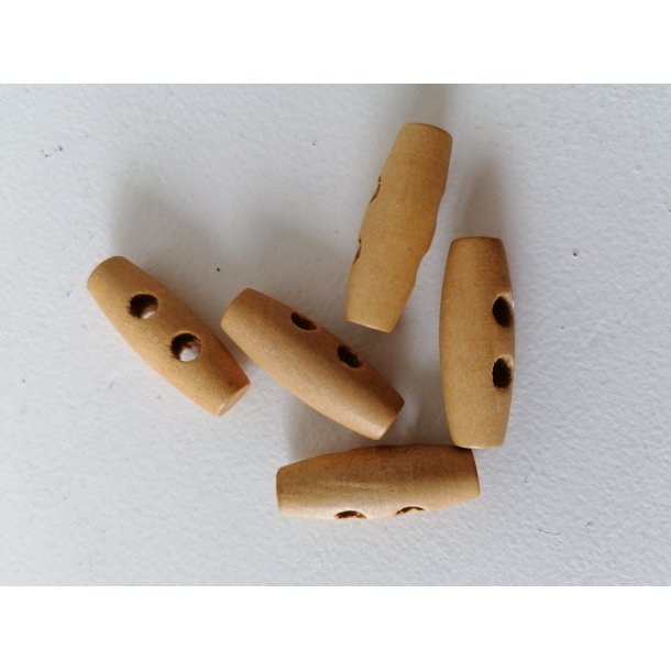 Trknap cylinderformet - 2-hul - 30mm