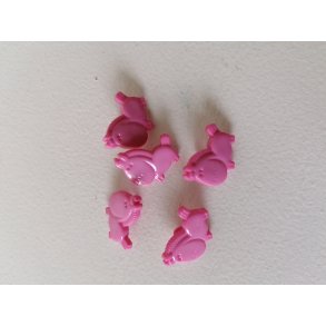 Lyserd hest - 13x15mm