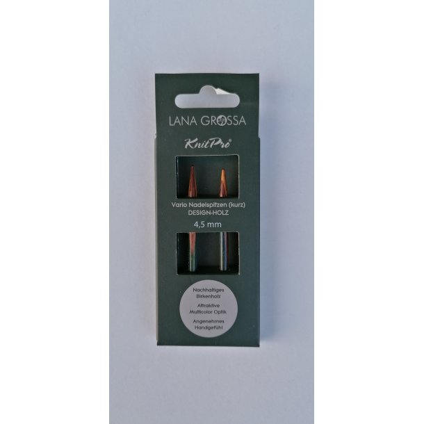 Lana Grossa/KnitPro - Symfonie udskiftbar rundpind - 8,6cm (Kort)