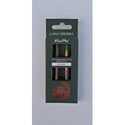 Lana Grossa/KnitPro - Symfonie udskiftbar rundpind - 8,6cm (Kort)