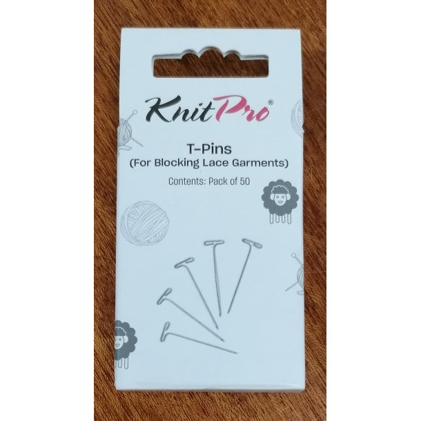 KnitPro T-Pins til blokkemtte - 50 stk.