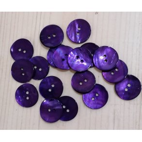 Perlemorsknap 20mm - Lilla Fv. 30