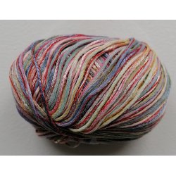 Plassard - Norea - Bomuld/Viscose garn - Lys/Lilla (98) - 50g
