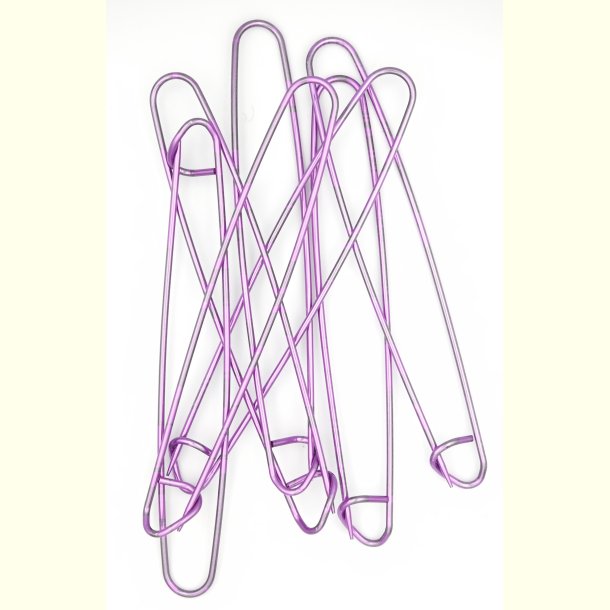 Maskeholder i metal - 17cm - "Lilla"