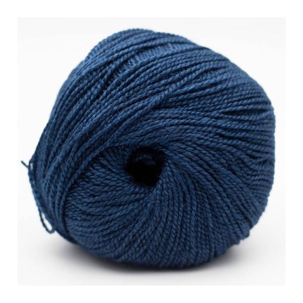 BC Garn - Semilla Silkbloom GOTS - Uld/silke garn - Indigo (026) - 50g