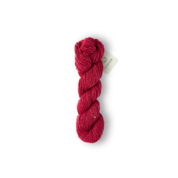 Isager - Tweed - Uld/Mohair garn - Raspberry - 50g