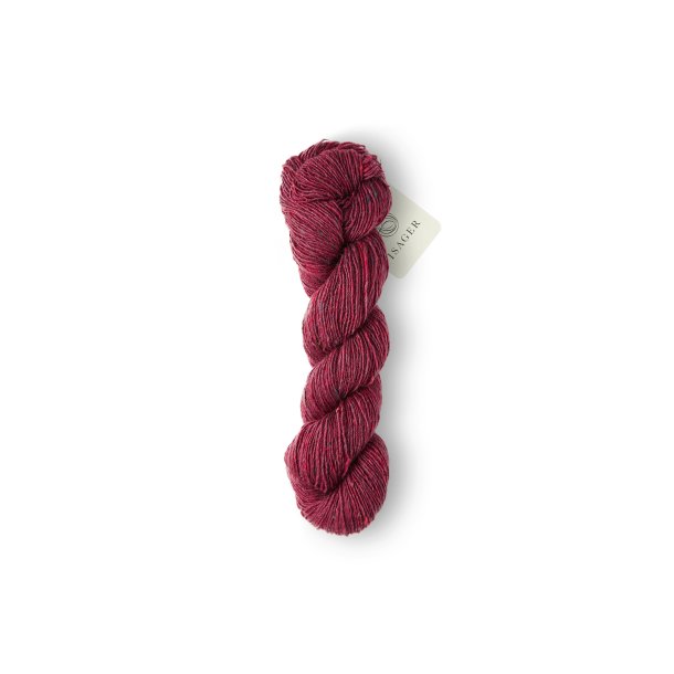Isager - Tweed - Uld/Mohair garn - Plum - 50g