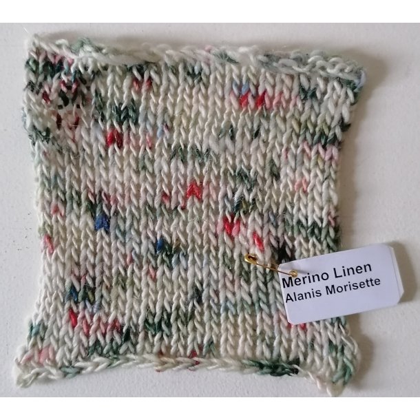 Cowgirl Blues - Merino Linen Gradient - Merinould og hrgarn - "Isn't it Ironic" - 100g